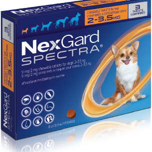 NexGard Spectra 2 - 3.5 kg