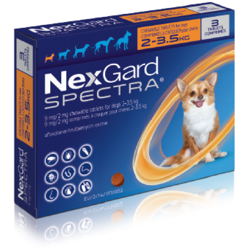 NexGard Spectra 2 - 3.5 kg