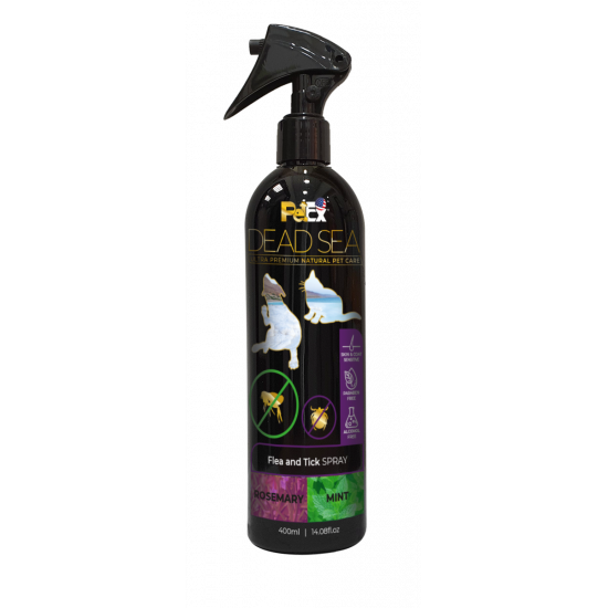 Petex Flea and Tick Repellent Spray Suitable For Dogs and Cats 400 ml