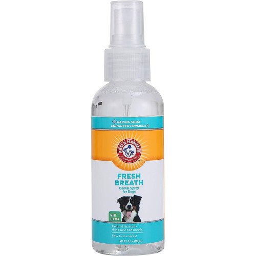 Arm & Hammer fresh breath dental spray for dogs 4 oz / 118 mL