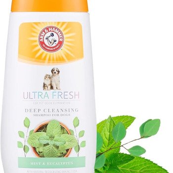 Arm & Hammer Ultra Fresh Deep Cleansing Shampoo with Mint & Eucalyptus, 16 oz / 473 ml