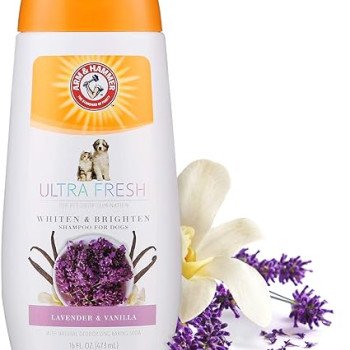 Arm & Hammer Ultra Fresh Whiten & brighten Shampoo with lavender & vanilla, 16 oz / 473 ml