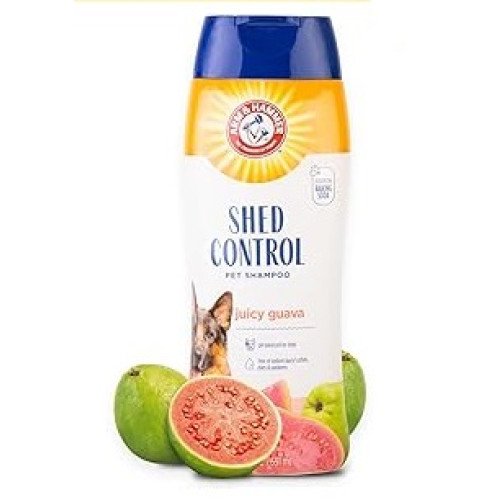 Arm & Hammer shed Control Shampoo for Dogs juicy juava Scent, 20 oz / 591 ml