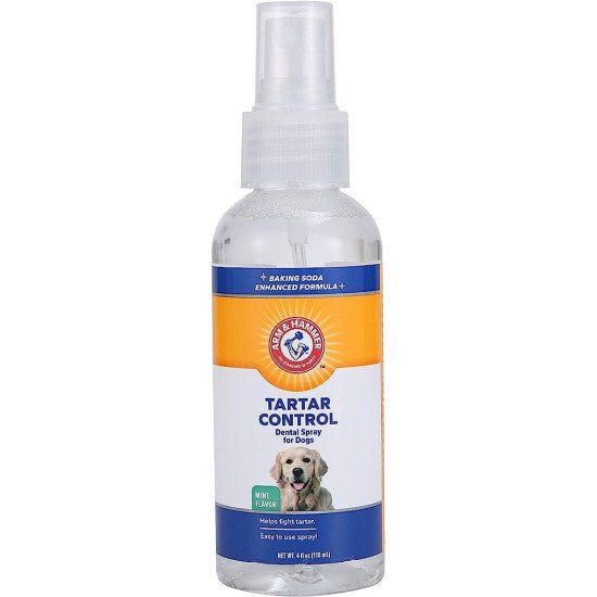 Arm & Hammer tartar control dental spray for dogs 4 oz / 118 mL