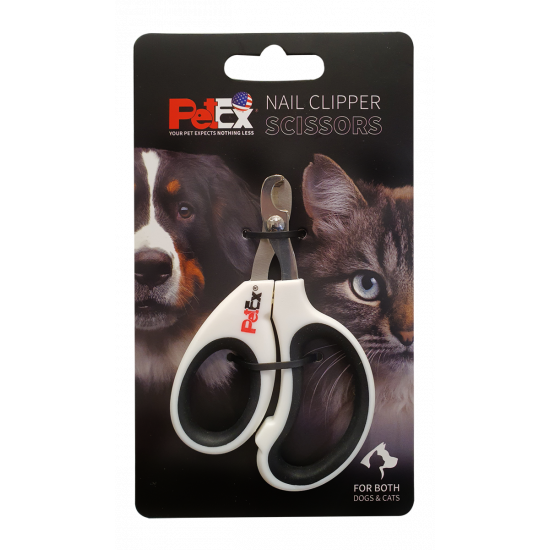 Petex Nail Clipper in the shape of scissors For Cats and Dogs