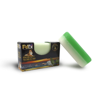 صابون بيتكس بملح البحر الميت وزيت شجرة الشاي