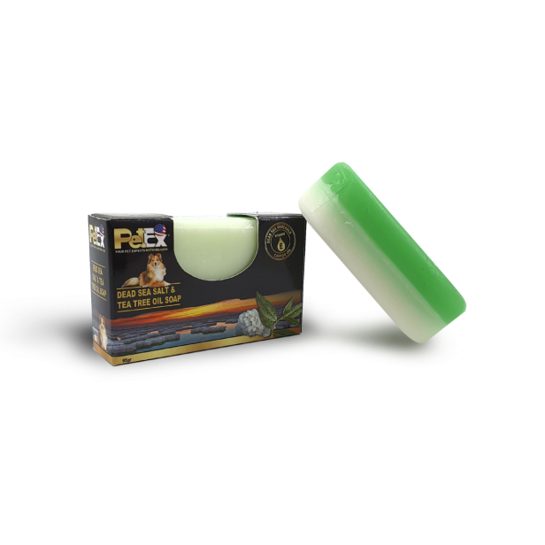 صابون بيتكس بملح البحر الميت وزيت شجرة الشاي