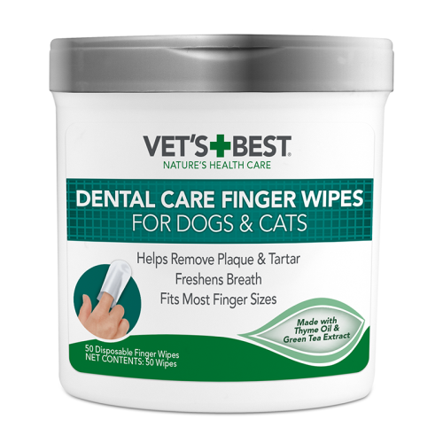 Vet's Best clean teeth finger pads