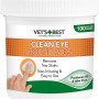 Vet's Best clean eye round pads