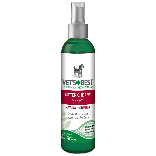 Vet's Best Bitter Cherry Deterrent Spray for Dogs (7.5 oz / 221 mL)
