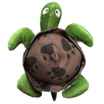 Pet premium small turtle-shaped plush toy for dogs