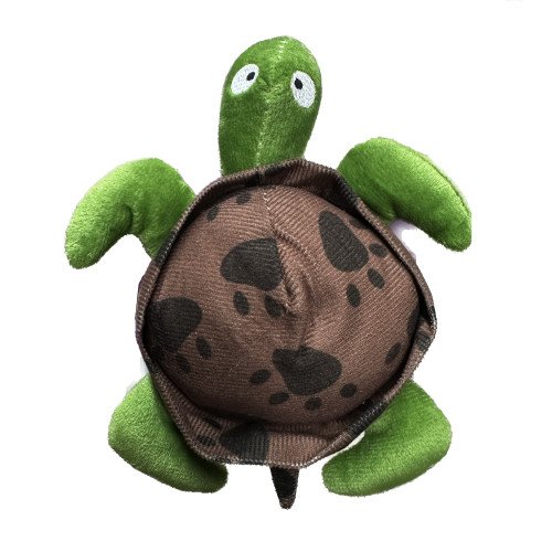 Pet premium small turtle-shaped plush toy for dogs
