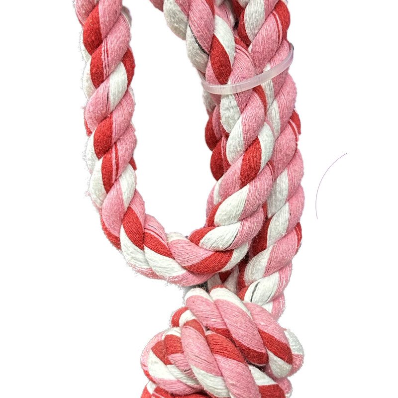 Pet premium tug rope with tennis ball 40CM