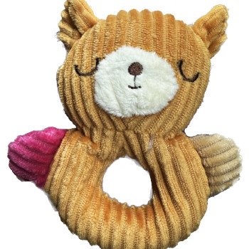 Pet premium small bear-shaped plush toy for dogs