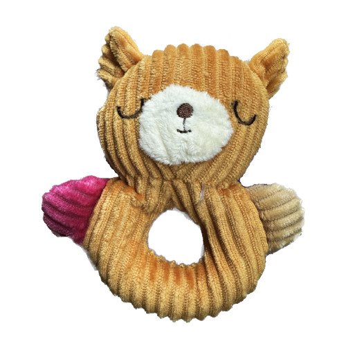 Pet premium small bear-shaped plush toy for dogs