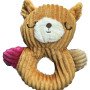 Pet premium small bear-shaped plush toy for dogs