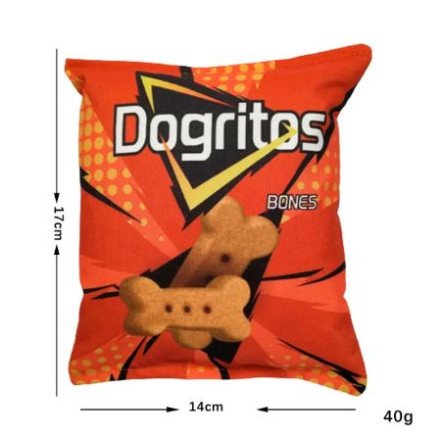 Pet toy Chips bag for dogs