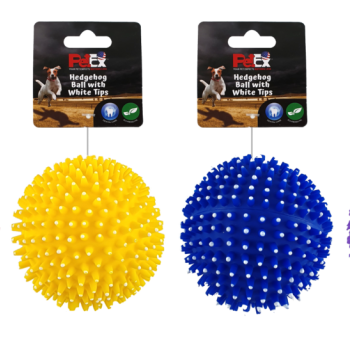 Petex Hedgehog Ball With White Tips 9cm