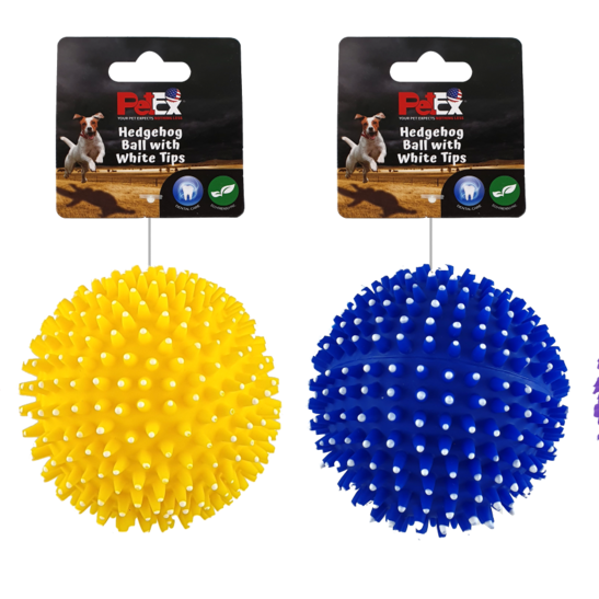 Petex Hedgehog Ball With White Tips 9cm
