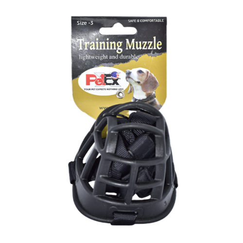 Petex Black Training Muzzle