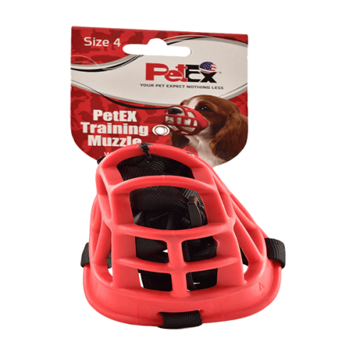 Petex Red Training Muzzle