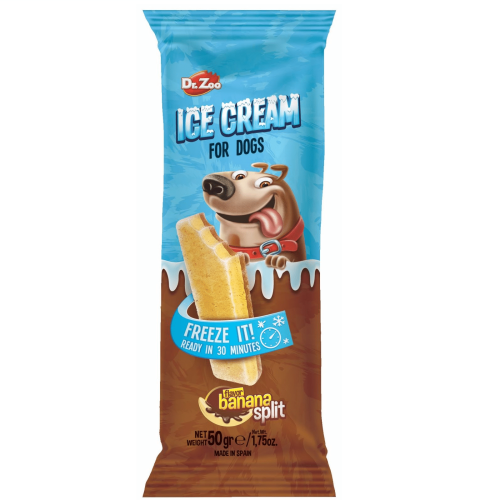 Dr. Zoo Banana ice cream snack