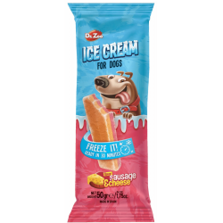 Dr. Zoo sausage & cheese ice cream snack