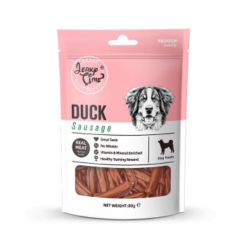 Jerky Time Duck Sausages 80g