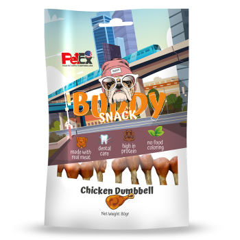 Buddy Snack - Chicken Dumble 80 grams