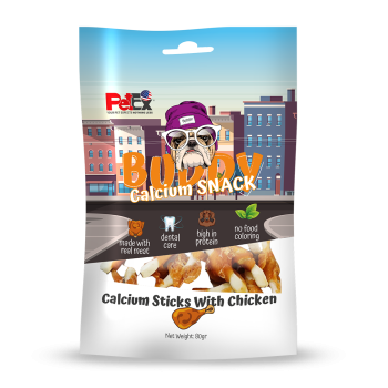 Buddy Snack - Calcium sticks with chicken 80 grams