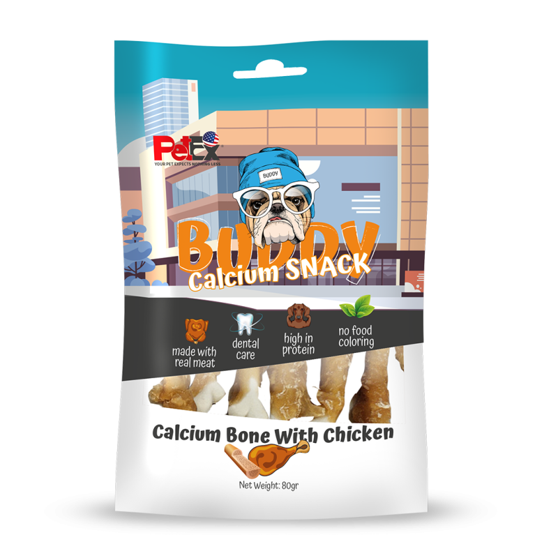 Buddy Snack - Calcium Bone with Chicken 80 grams