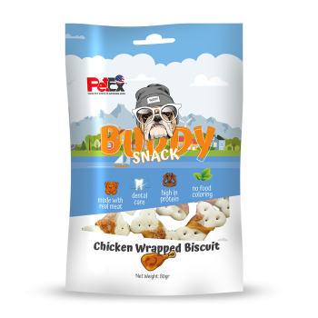 Buddy Snack - crispy biscuit coated in chicken 80 grams