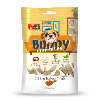 Buddy Snack - Training cubes (mini bites) with chicken 80 grams