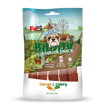 Buddy Snack - Vegetarian Snack with Carrots and Celery 80 grams