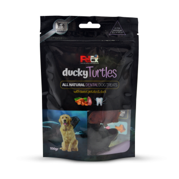 Petex Ducky Turtles Dental treats 100 grams