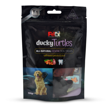 Petex Ducky Turtles Dental treats 100 grams