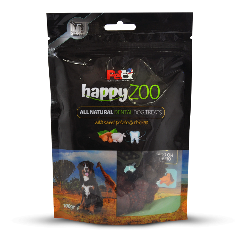 Petex Happy Zoo Dental treats 100 grams