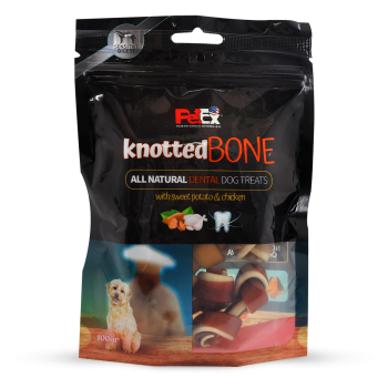 Petex Knotted Bone Dental treats 100 grams