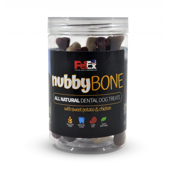 Petex Nubby Bone Dental treats 300 grams