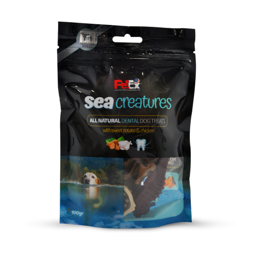 Petex Sea Creatures Dental treats 100 grams