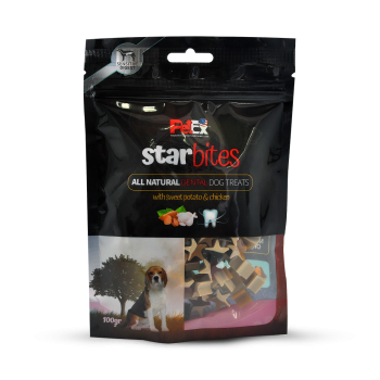 Petex Star Bites Dental treats 100 grams