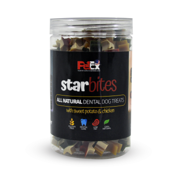 Petex Star Bites Dental treats 350 grams