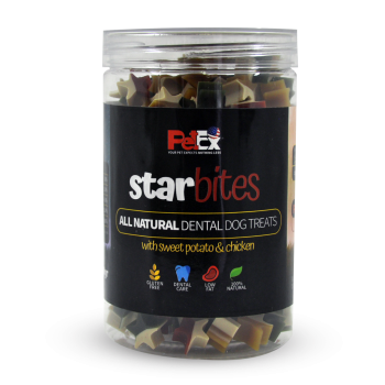 Petex Star Bites Dental treats 350 grams