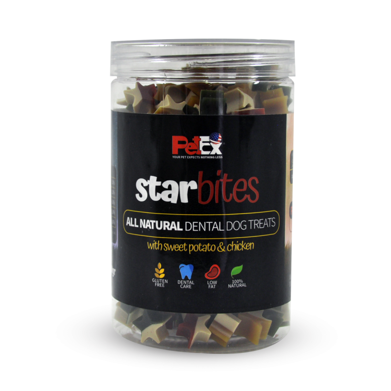Petex Star Bites Dental treats 350 grams