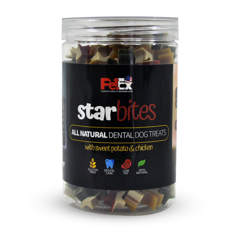Petex Star Bites Dental treats 350 grams