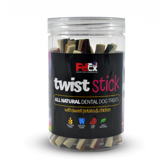 Petex Twist Stick Dental treats 300 grams