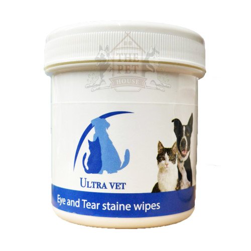 Ultra vet - Eye and tear stain wipes 200 sheets