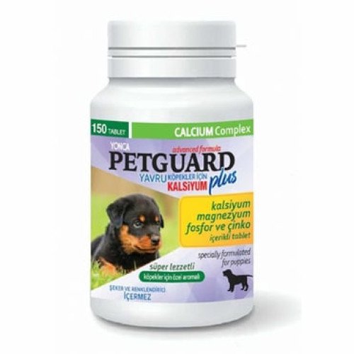 Petguard Magnesium, Phosphorus, calcium And Zinc tablet for puppies 150 tablets