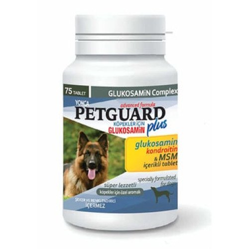 Petguard Glucosamine tablet for dogs 75 tablets