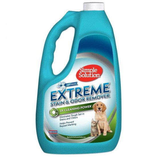 Simple Solution Extreme Stain & Odor Remover, Spring Breeze 3.75L